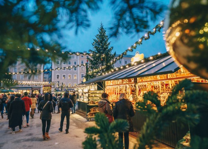 Ambiance du soir à Salzbourg