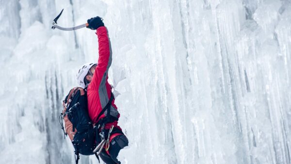 Escalade sur glace - séminaire d'hiver