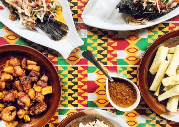 Repas - séminaire à Abidjan